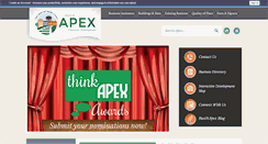 Desktop Screenshot of apexeconomicdevelopment.org